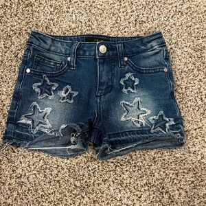 Joe's Jeans Dark Blue Star-Patterned Shorts